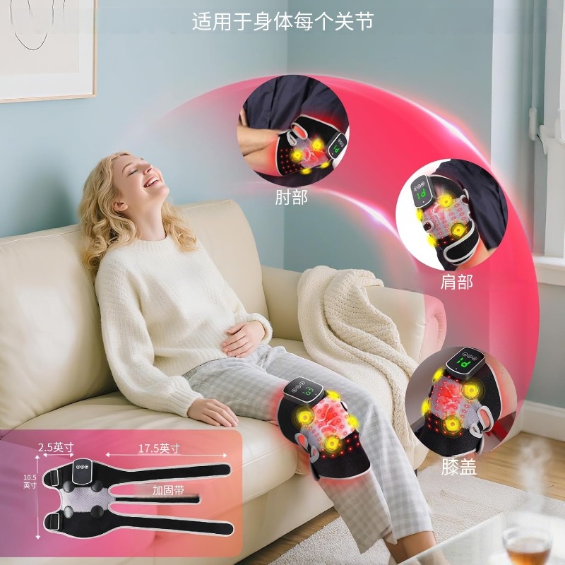 60개의 LED를 장착한 이중 파장 무릎 보호대, 4개 - Smart Knee Wrap 리뷰 및 가격