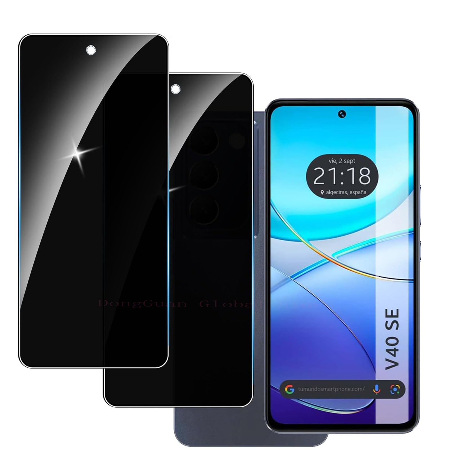 VIVO V40 SE용 스파이 방지 강화 유리 보호기  - Vivo V40 리뷰 및 가격
